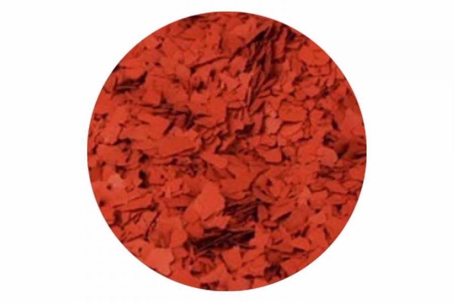 Akrylové chipsy červené 100g (výťažnosť 10m2)