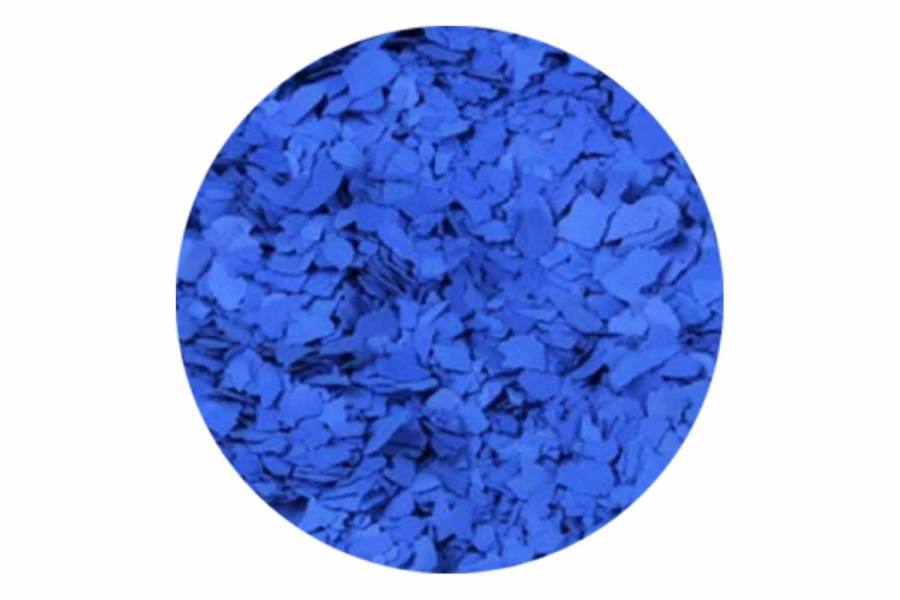 Akrylové chipsy modré 100g (výťažnosť 10m2)